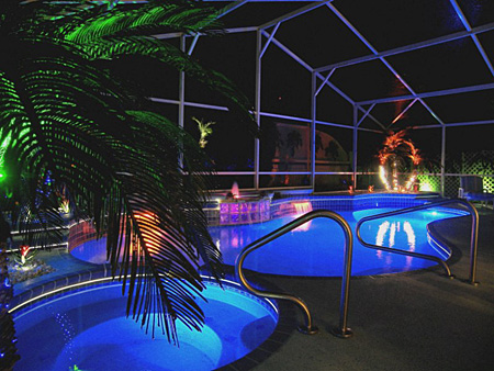 Pool at Night